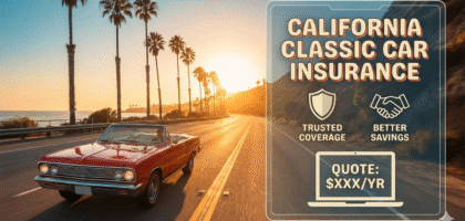 California Classic Car Insurance