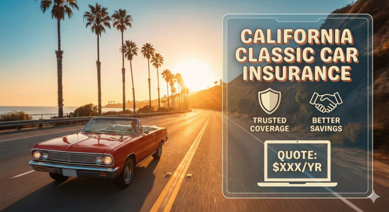 California Classic Car Insurance Quotes for Owners Who Want Trusted Coverage and Better Savings