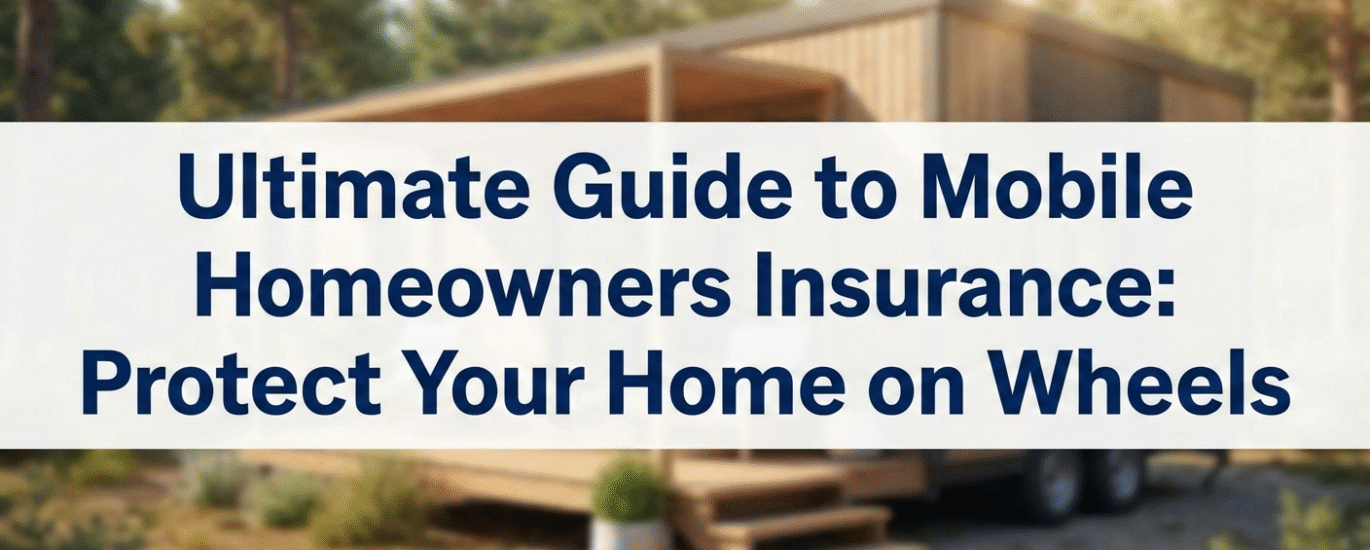 Mobile Homeowners Insurance
