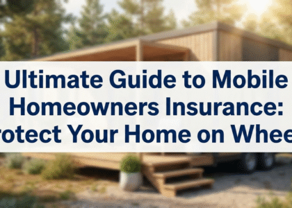 Mobile Homeowners Insurance